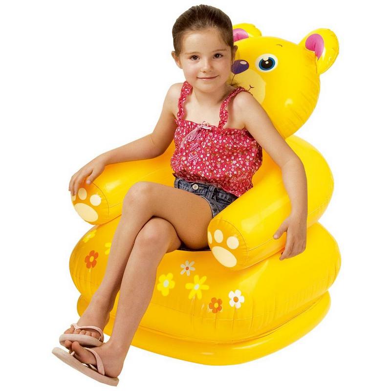 Надувное детское кресло Веселые животные 3-8 лет, 2 вида Intex 68556 800_800