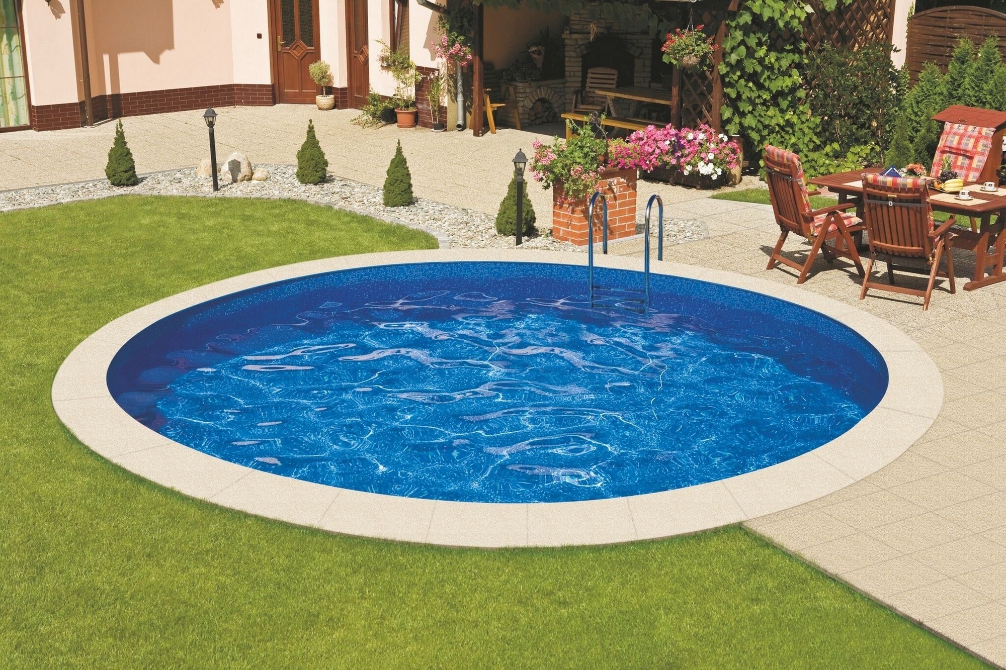 Морозоустойчивый бассейн 360x360x120см Mountfield Ibiza круглый 53328 голубой 2000_1333