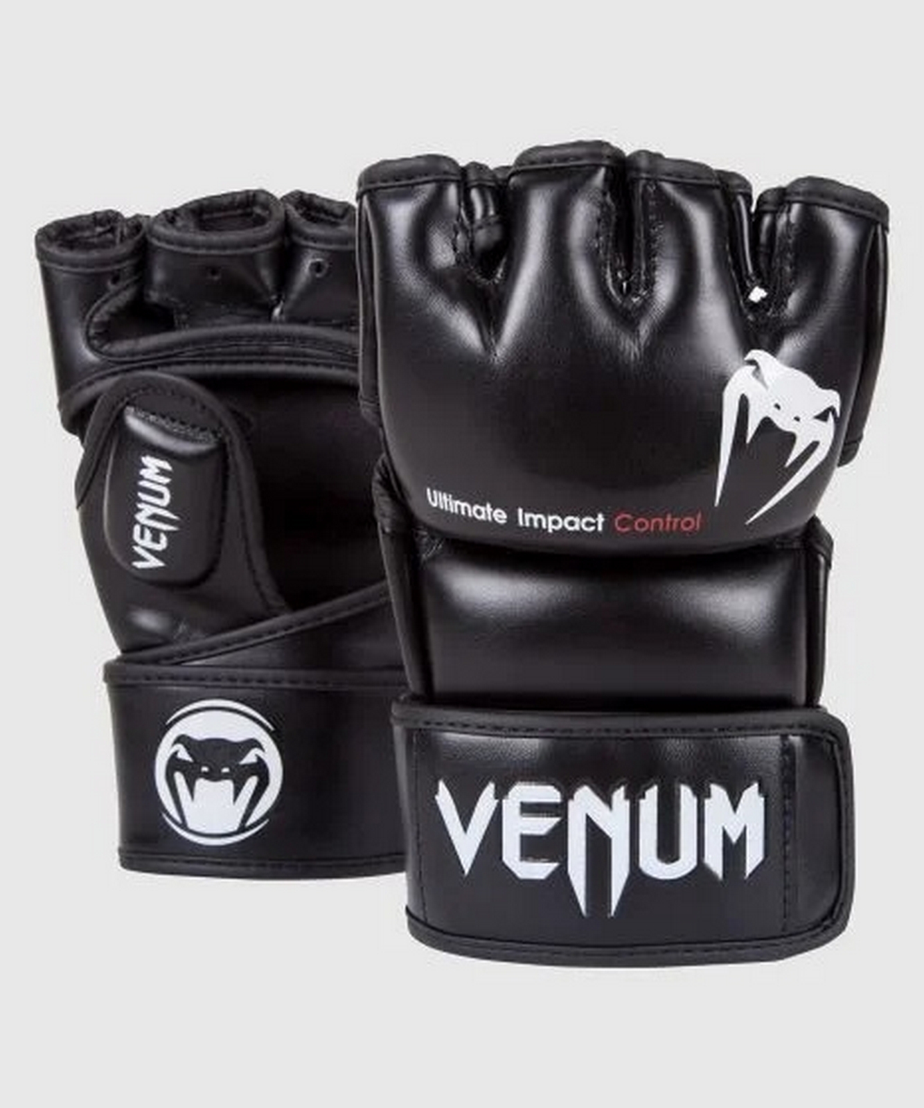 Перчатки MMA Venum Impact 0123 черный 1334_1600