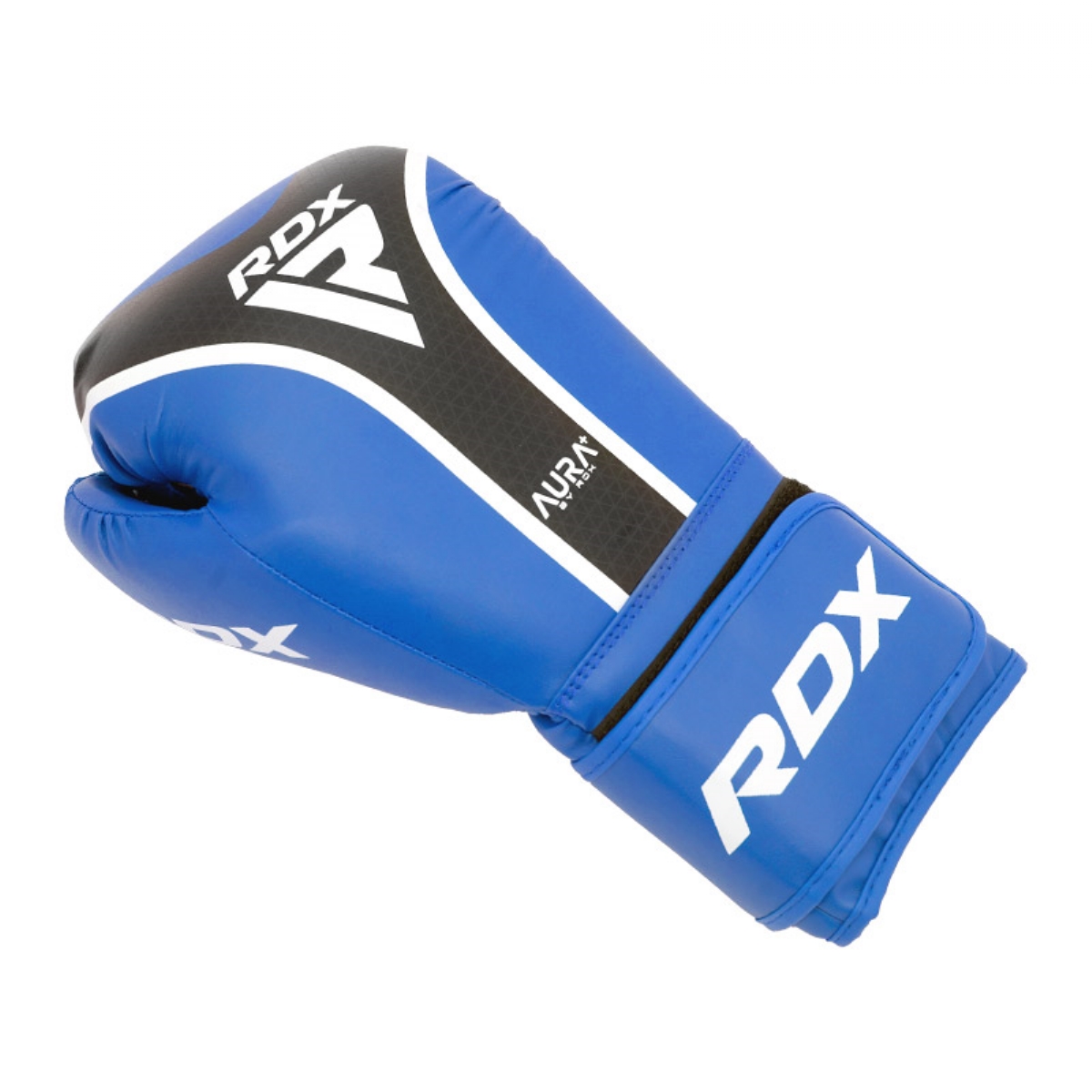 Перчатки RDX Aura Plus T-17 BGR-T17UB-12OZ+ синий\черный 1200_1200