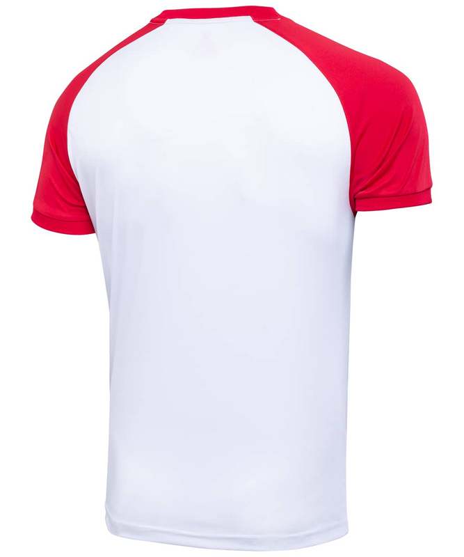 Футболка футбольная Jogel JFT-1021-012-K, белый/красный, детская 667_800