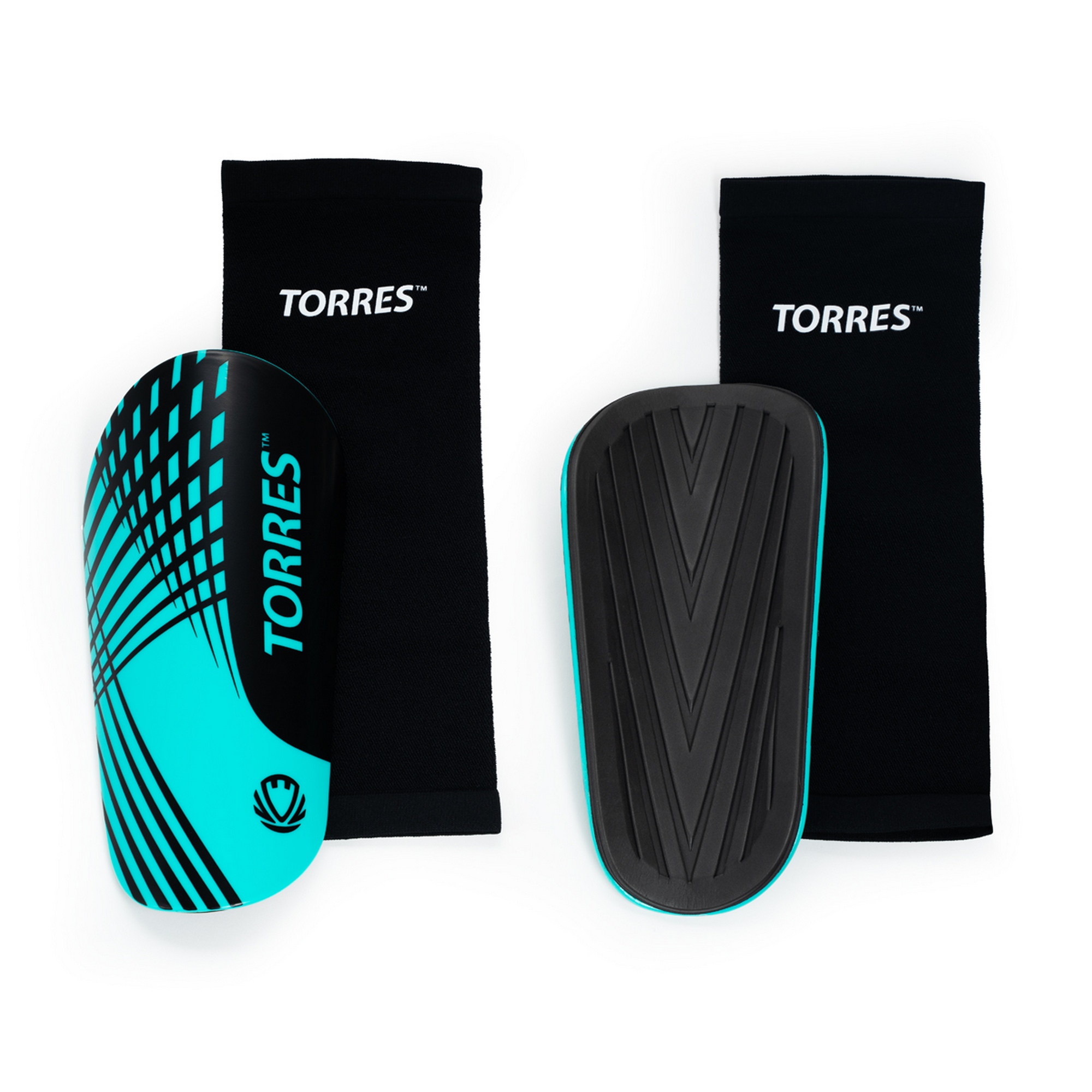 Щитки Torres Pro FS2308 черно-бирюзоый 2000_2000