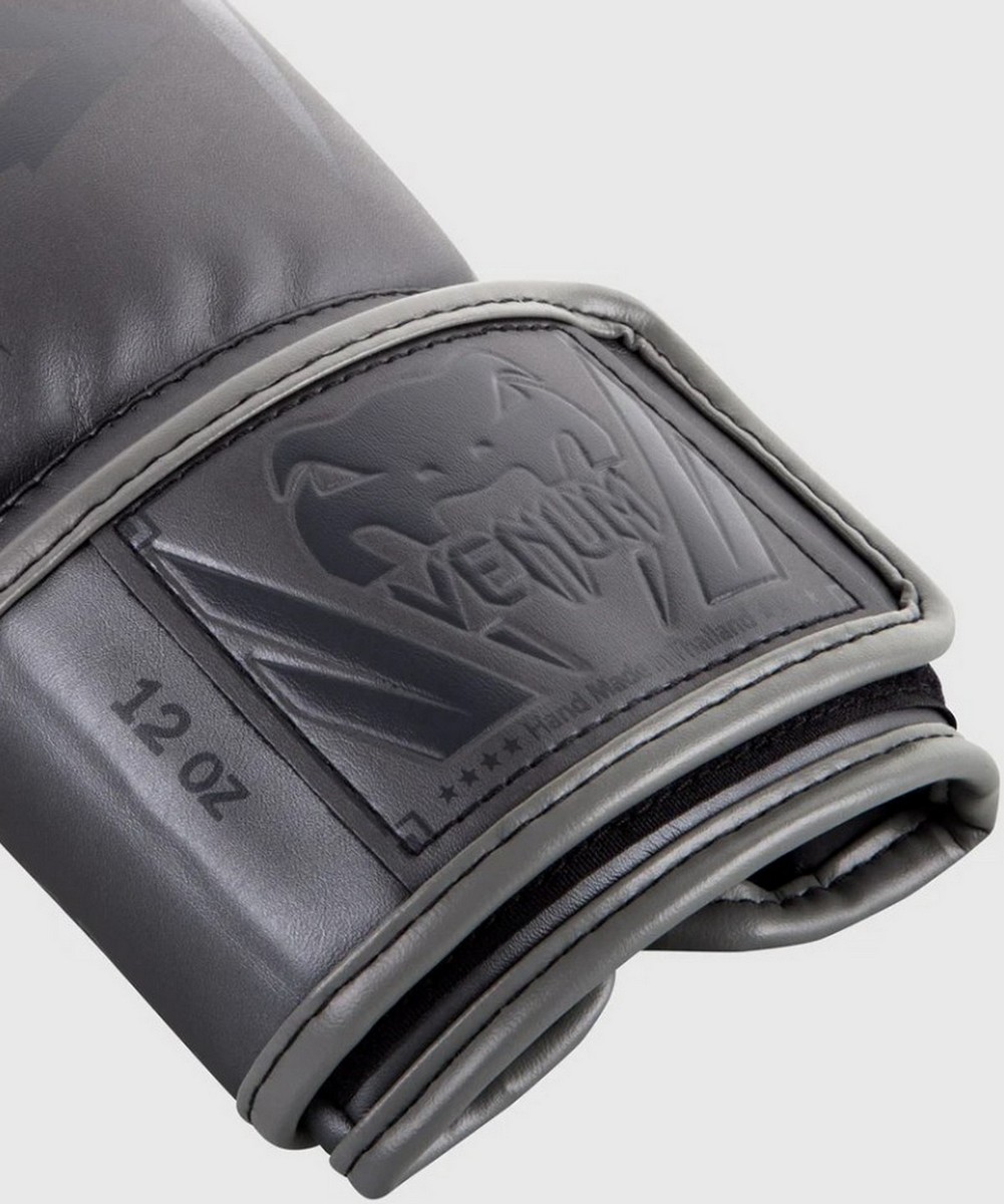Перчатки Venum Elite 0984-432-10oz серый\серый 1001_1200