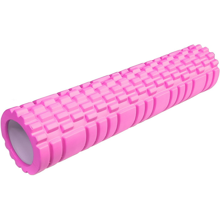Ролик для йоги Sportex (розовый) 61х13,5см ЭВА\АБС E29390 700_700