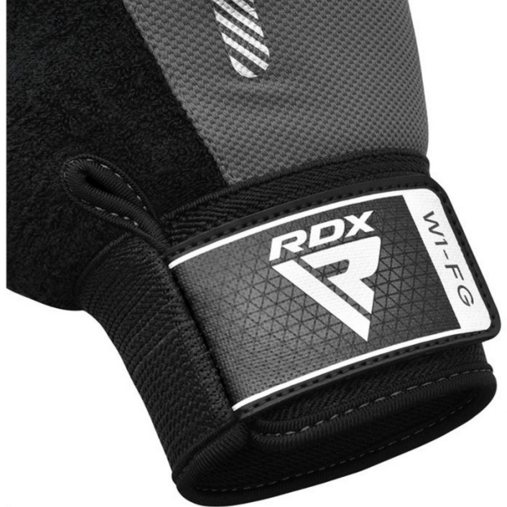 Перчатки RDX Gym Weight Lifting W1F черный\серый 1024_1025