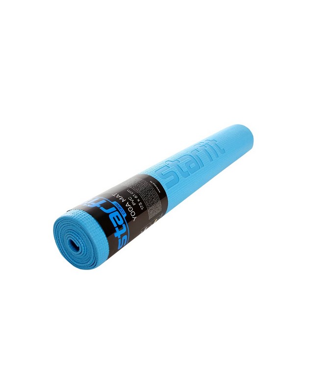 Коврик для йоги и фитнеса Core 173x61x0,3см Star Fit PVC FM-101 синий 665_800
