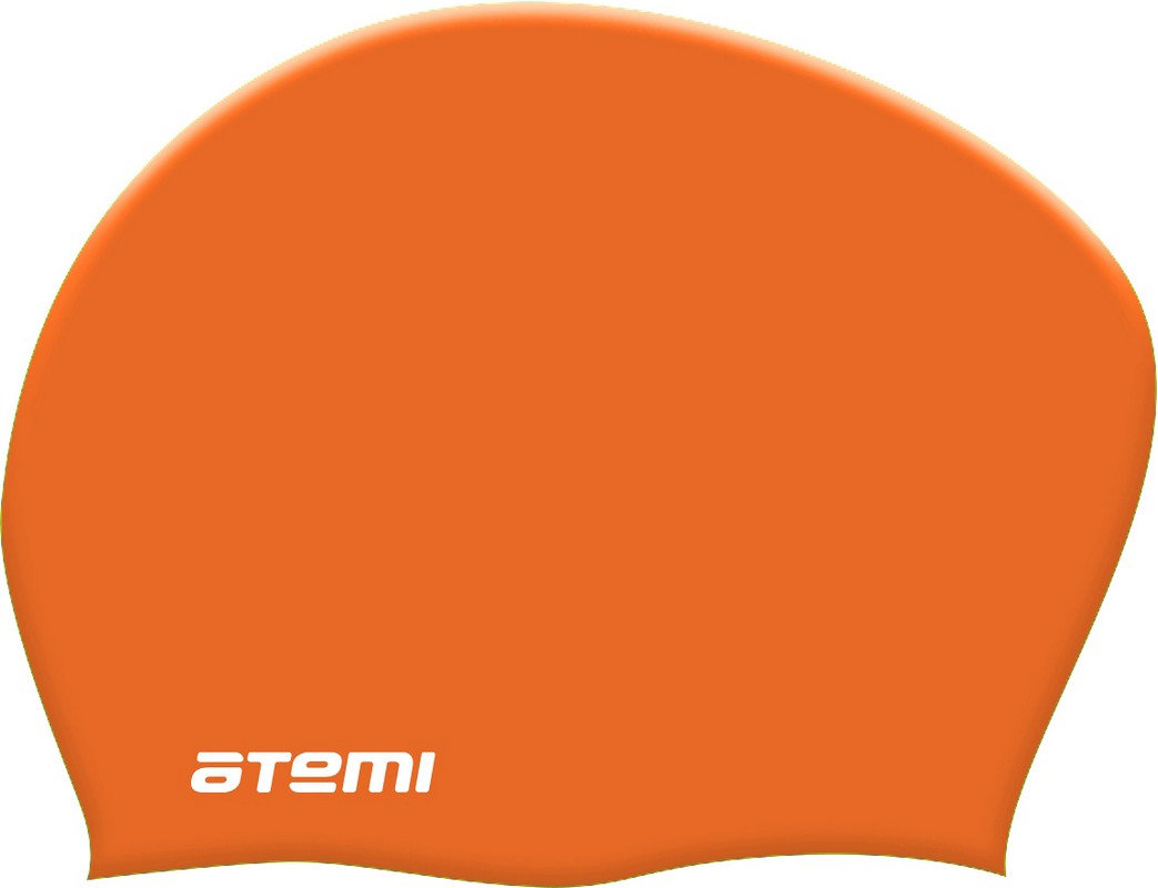 Шапочка для плавания Atemi LC-08 оранжевый 1043_800