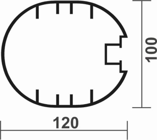 Ворота для мини-футбола мобильные с колесами, алюминиевые SportWerk SpW-AG-300-4Z 500_446