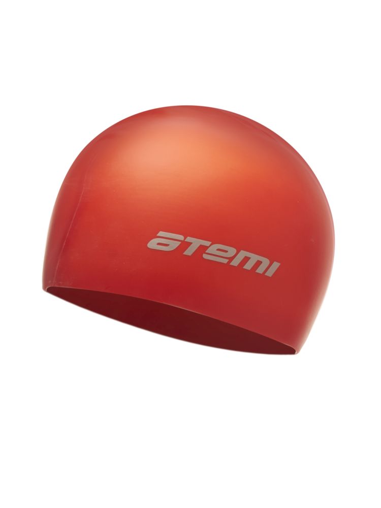 Шапочка для плавания Atemi силикон, красная, SC309 750_1000