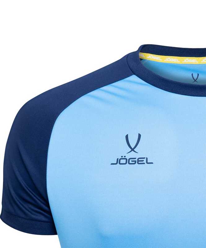 Футболка футбольная Jogel JFT-1021-079-K, синий/темно-синий, детская 665_800