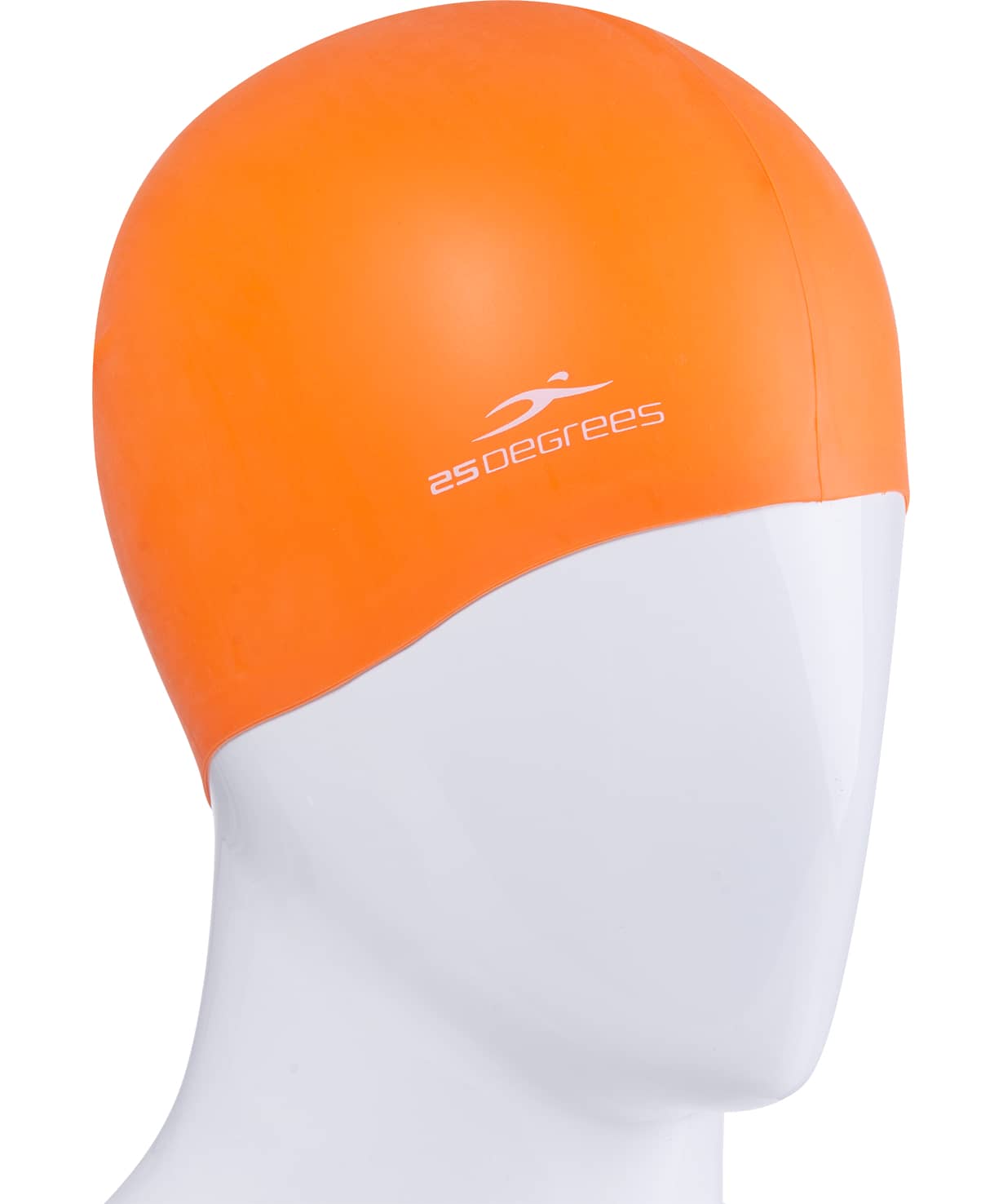 Шапочка для плавания 25DEGREES Nuance Orange, силикон, детский 1230_1476
