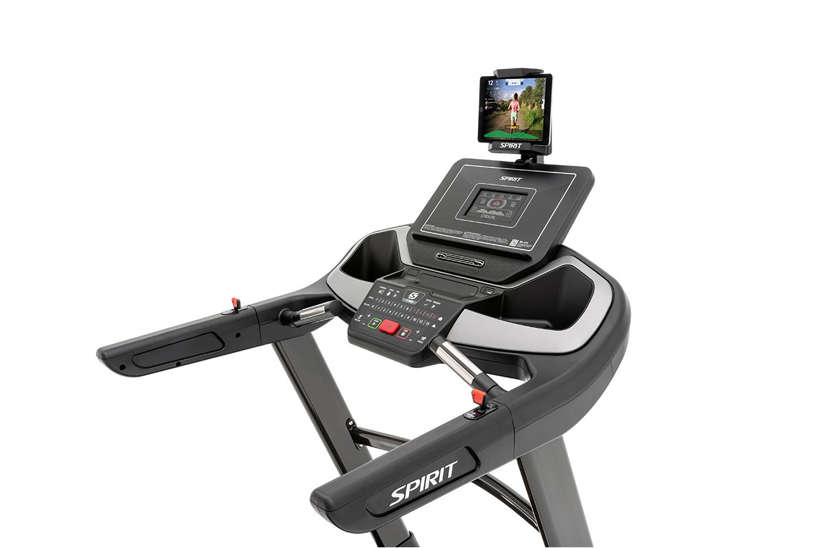 Беговая дорожка Spirit Fitness XT385 Black 1200_800