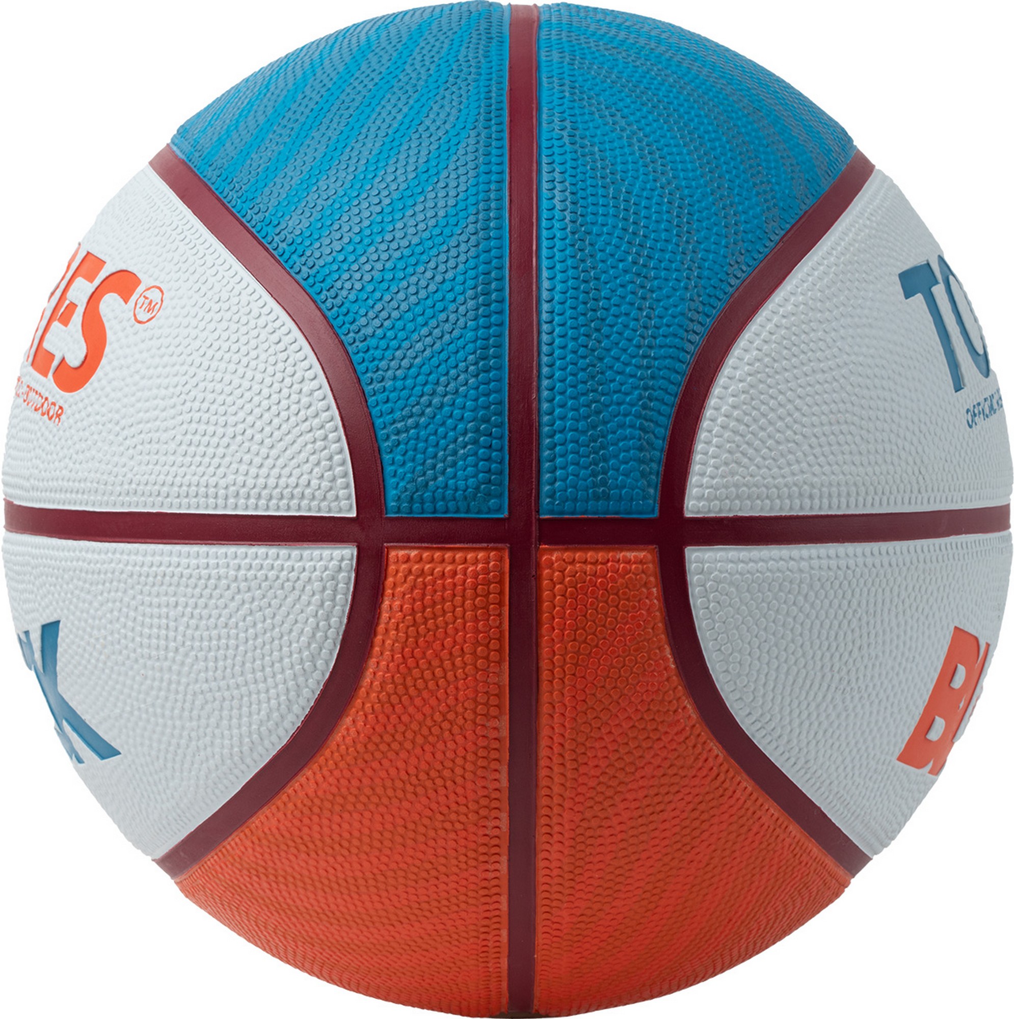 Мяч баскетбольный Torres Block B023167 р.7 1990_2000