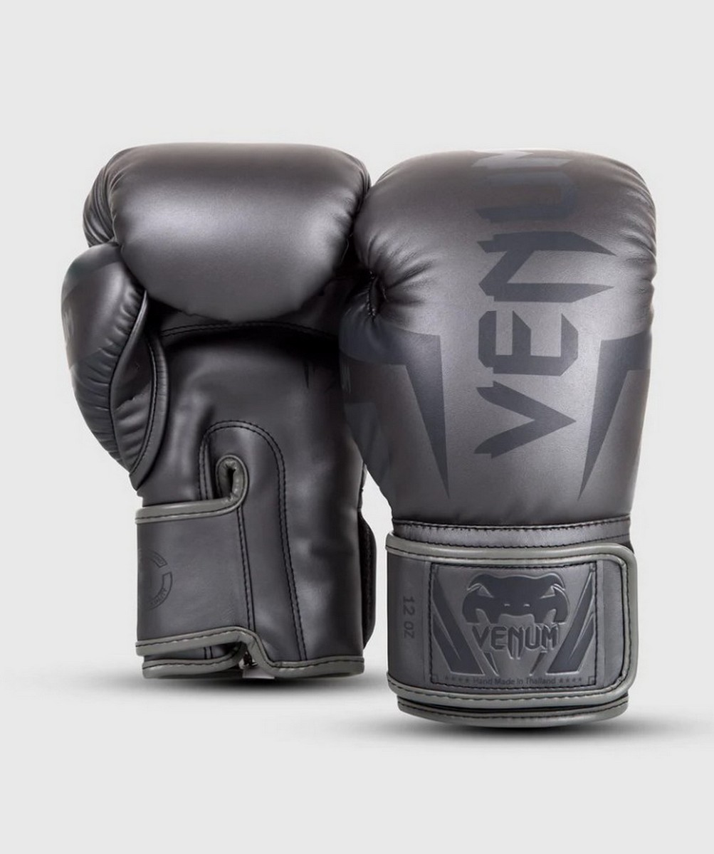 Перчатки Venum Elite 0984-432-10oz серый\серый 1003_1200