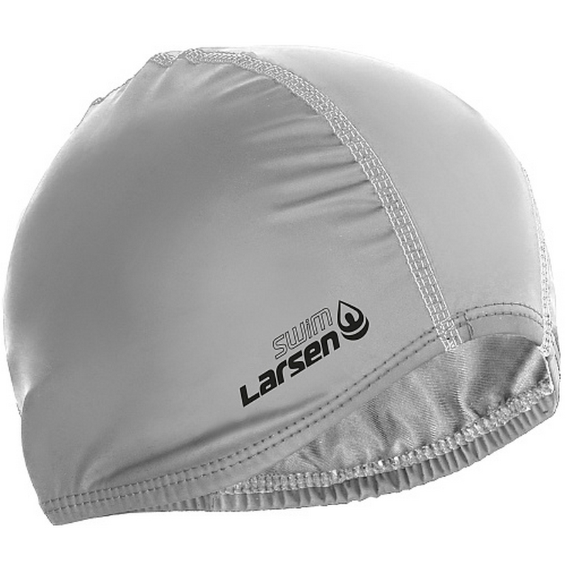 Шапочка плавательная Larsen 3059 серебро 800_800