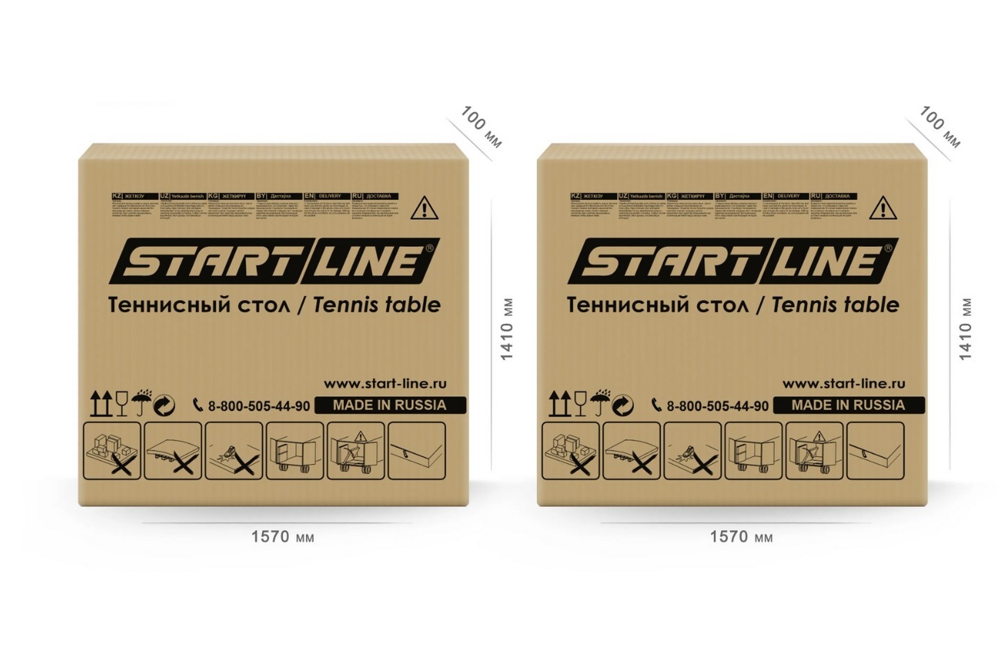 Теннисный стол Start Line Leader 60-720-2 Black 2000_1289