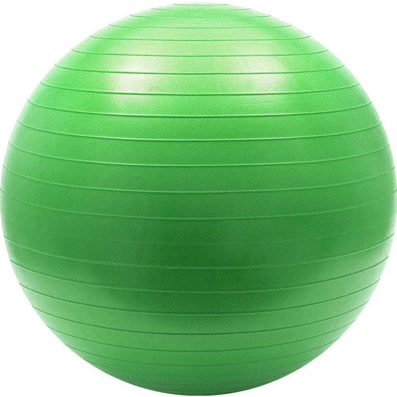 Мяч гимнастический Sportex Anti-Burst 55 см FBA-55-3, зеленый 800_800