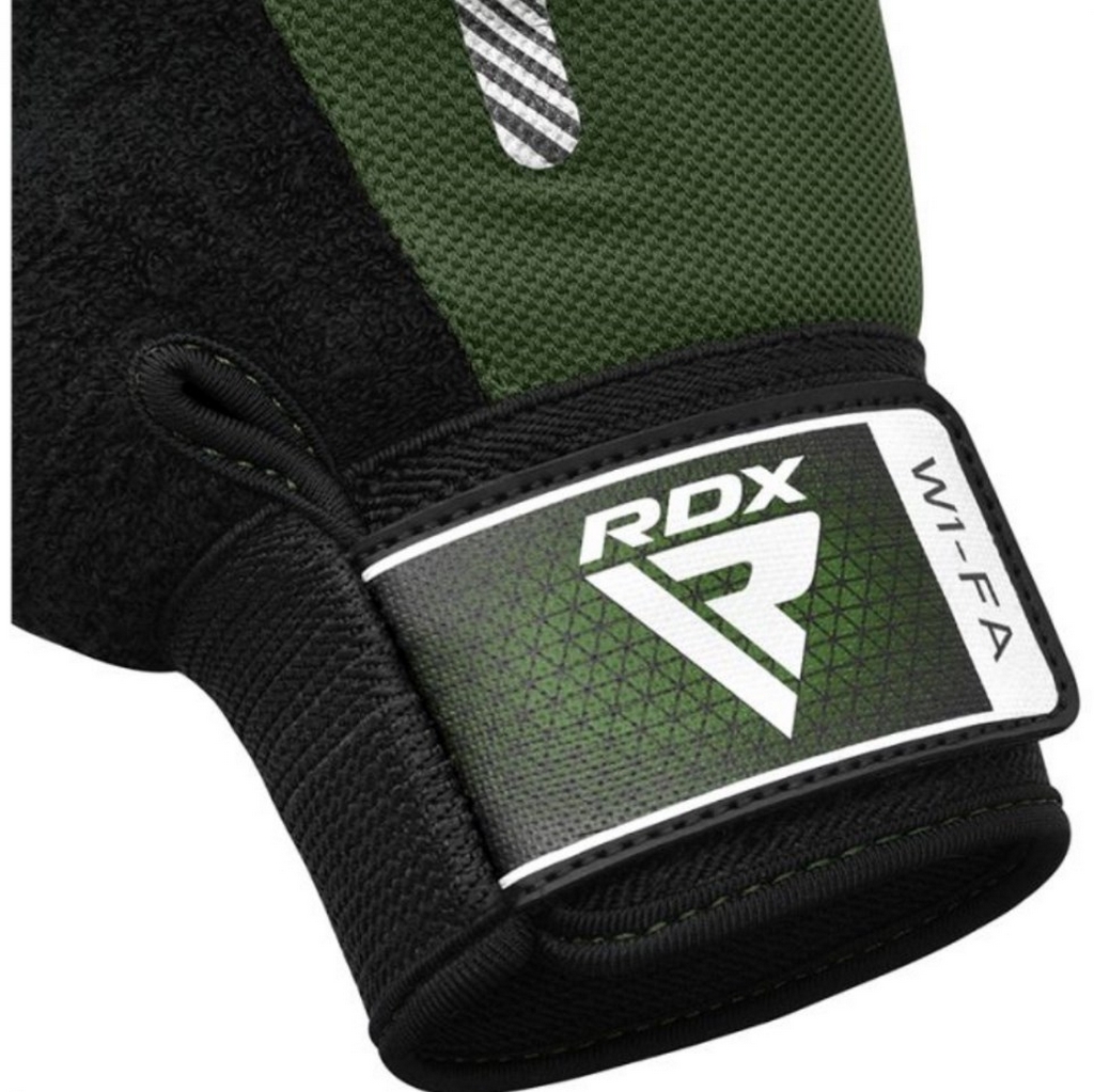 Перчатки RDX Gym Weight Lifting W1F черный\хакки 1024_1023