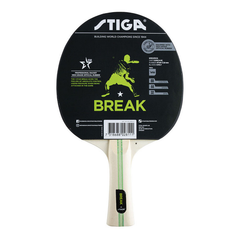 Ракетка для настольного тенниса Stiga Break WRB, 1211-5918-01 800_800