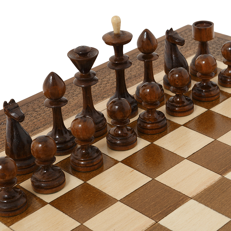 Шахматы + Нарды Haleyan резные 40 800_800