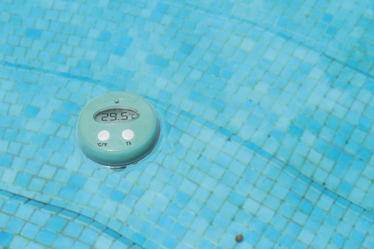 Термометр, беспроводной, для измерения темп. воды в бассейне (K617CS) Kokido AQ12230 1200_799