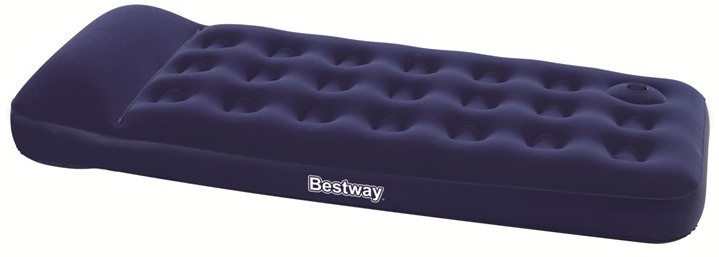 Надувной матрас Bestway Easy Inflate Flocked Air Bed(Single) 185х76х28 см, встроенный насос 67223 719_257