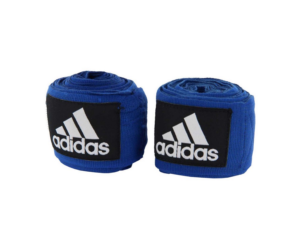 Бинты эластичные Adidas Boxing Crepe Bandage синий 979_800