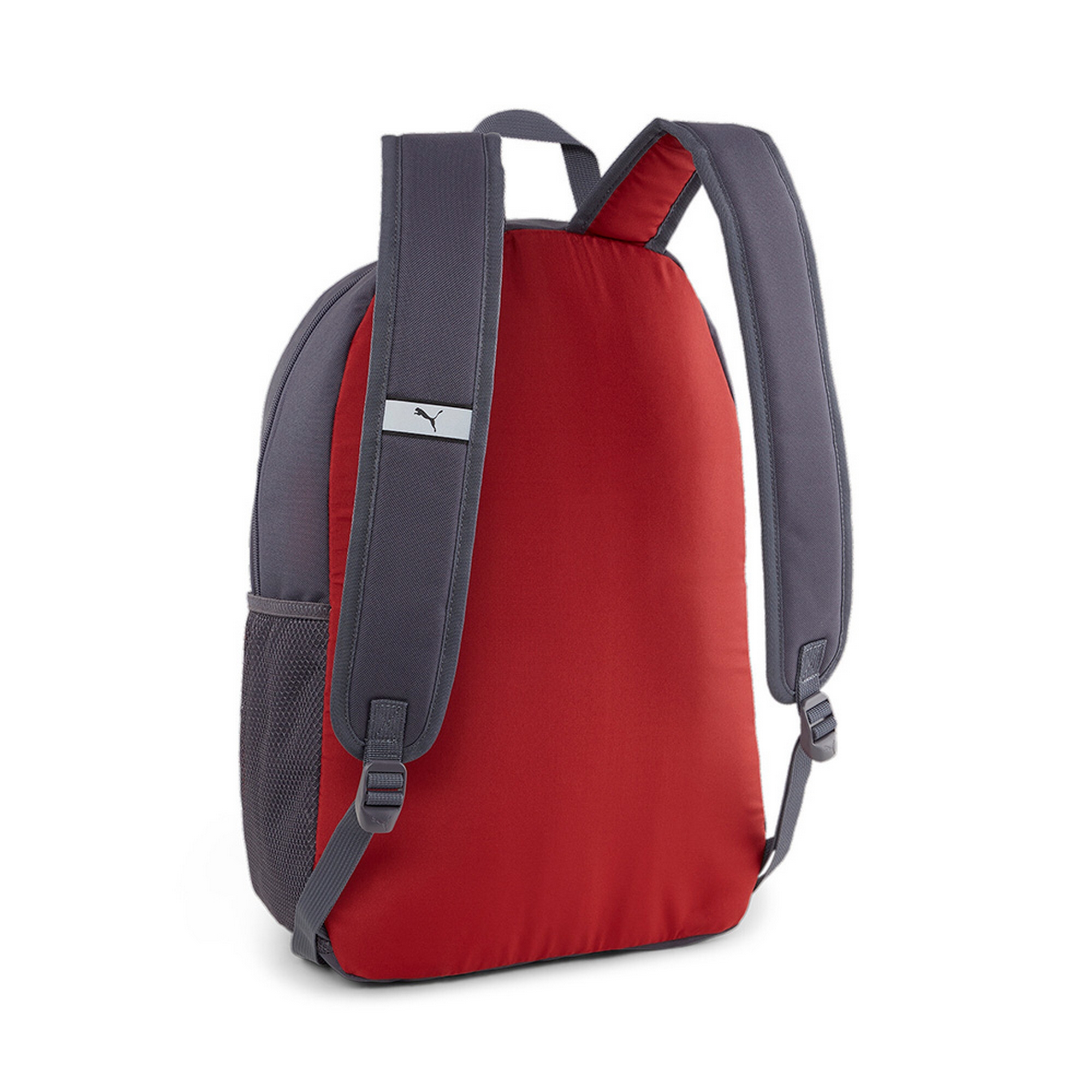 Рюкзак спортивный 41x28x14см, 22л Puma Phase Backpack 09046807 серо-красный 2000_2000