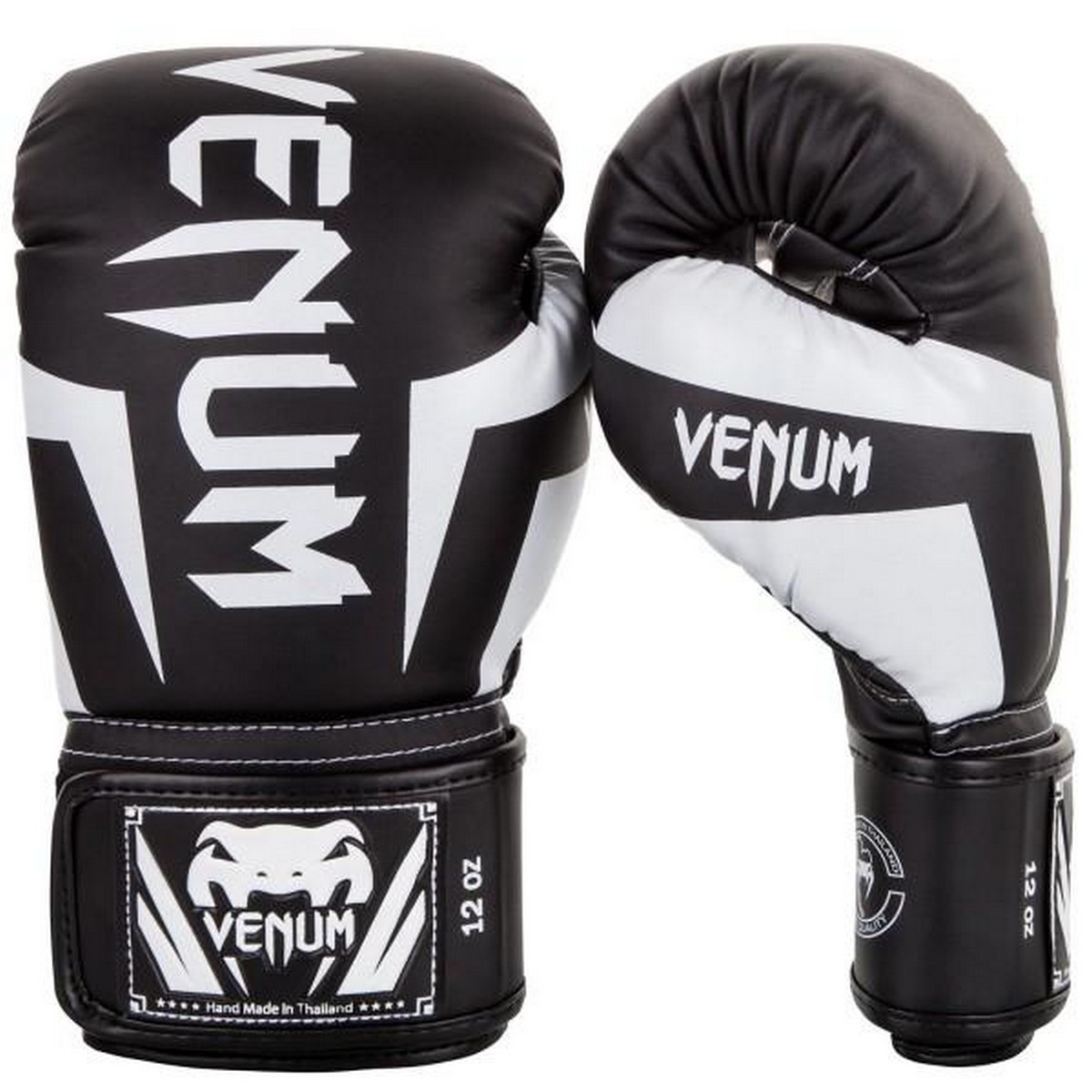 Перчатки Venum Elite 0984-108-14oz черный\белый 1200_1200