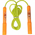Скакалка ПВХ с пластиковыми ручками 280см Sportex E32632-3 оранжевый 120_120