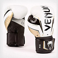 Перчатки Venum Elite Evo 04260-226-10oz белый\золотой 120_120