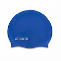 Шапочка для плавания Atemi SC302 силикон, синий 120_120