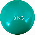 Мяч Пилатес (Медбол) с утяжелителем 3 кг, d21 см, цвета в ассортименте 120_120