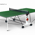 Теннисный стол Start Line Compact LX Green с сеткой 120_120