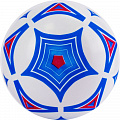 Мяч детский с рисунком Геометрия d23см MD-23-02 ПВХ, бело-голубой 120_120