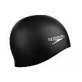Шапочка для плавания Speedo Plain Flat Silicone Cap, 8-709900001, черный 120_120