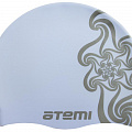 Шапочка для плавания Atemi PSC302 голубая(кружево) детская 120_120