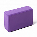 Блок для занятий йогой Lite Weights 5496LW, фиолетовый 120_120