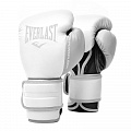 Боксерские перчатки тренировочные Everlast Powerlock PU 2 8oz бел. P00002287 120_120