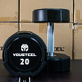 Гантель EVO 20кг полиуретановая YouSteel 120_120